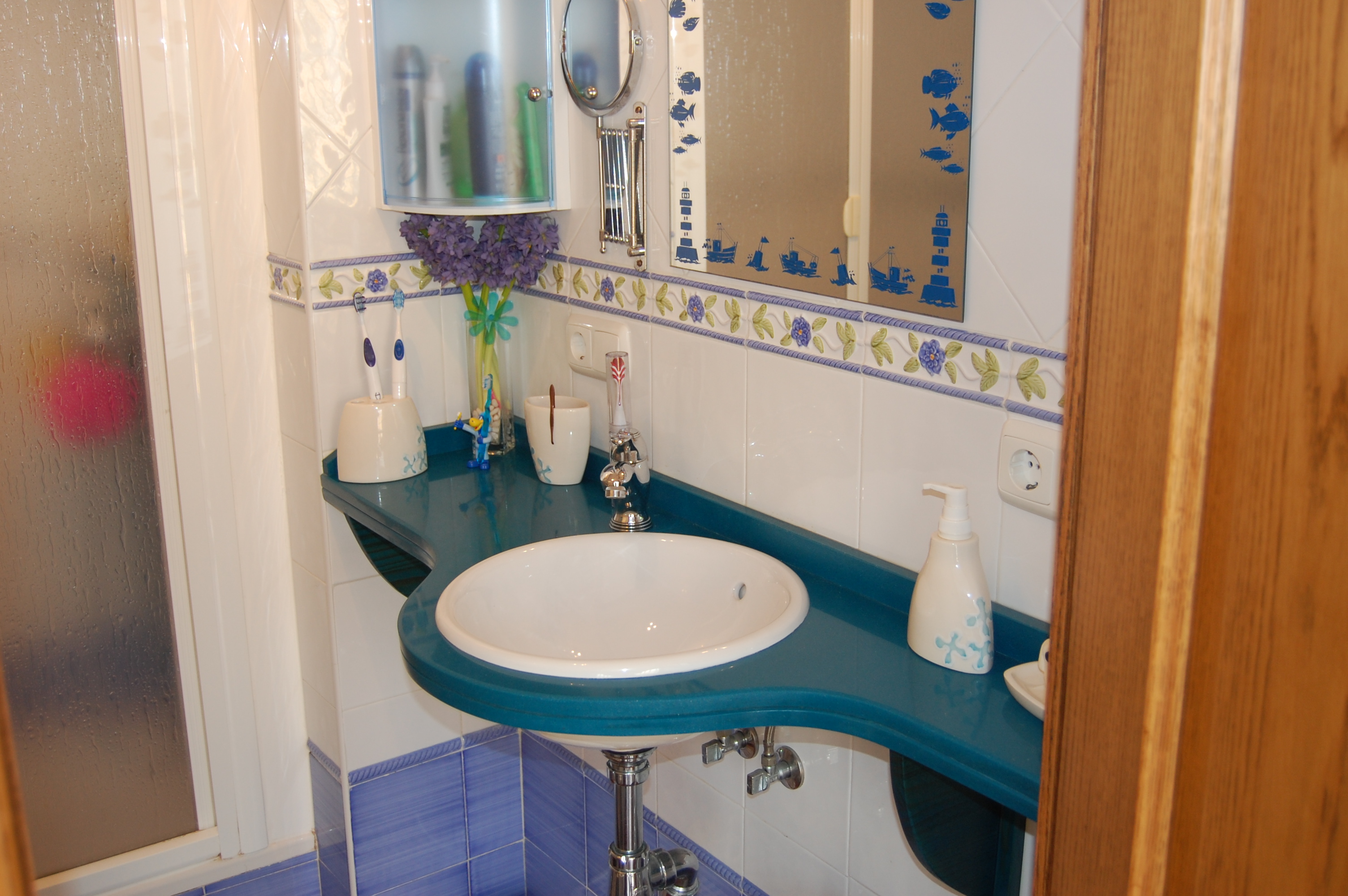 Encimera baño en silestone